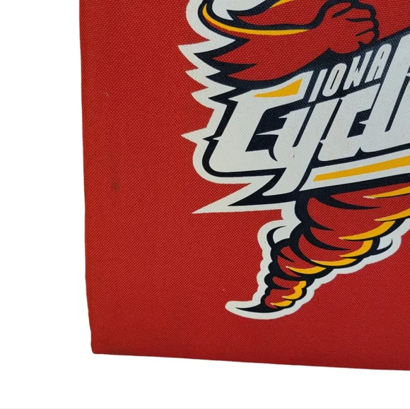 Iowa State Stadium Seat Pad with Carrying Case Pouch Backpack Style Red - Picture 3 of 8